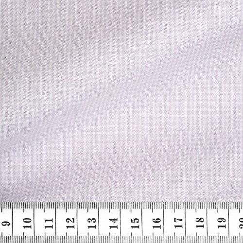 Poplin Check Pattern Mauve