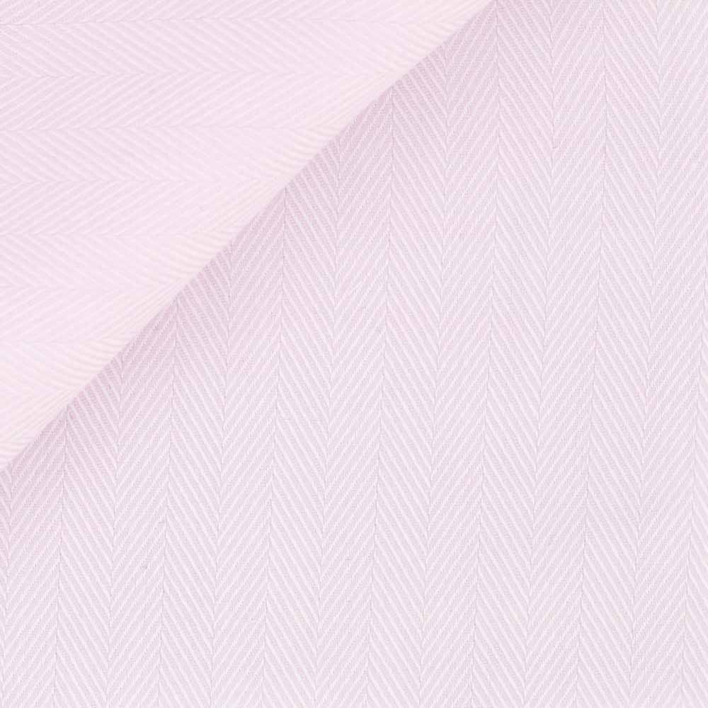 Herringbone Plain Pink
