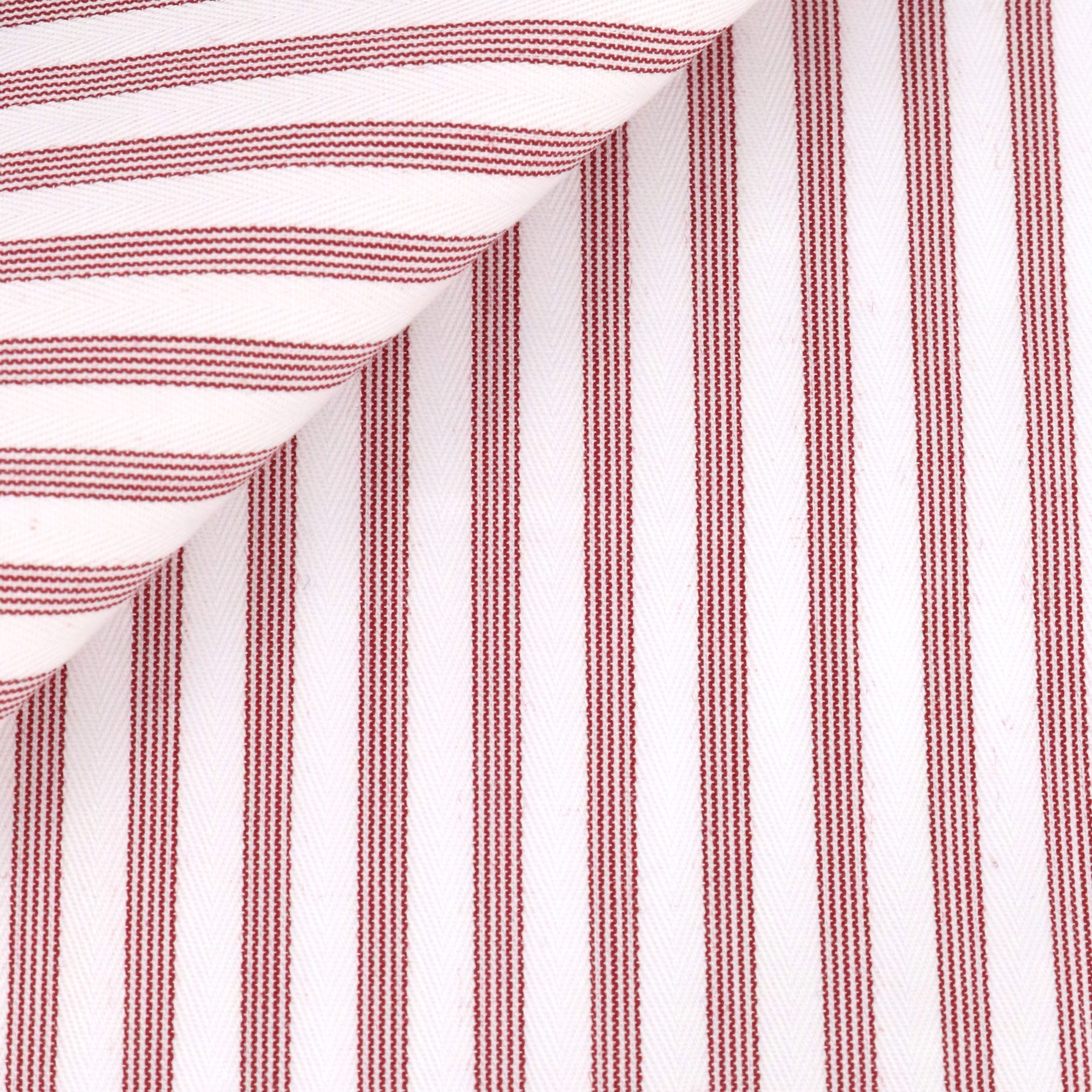 Herringbone Stripes Red