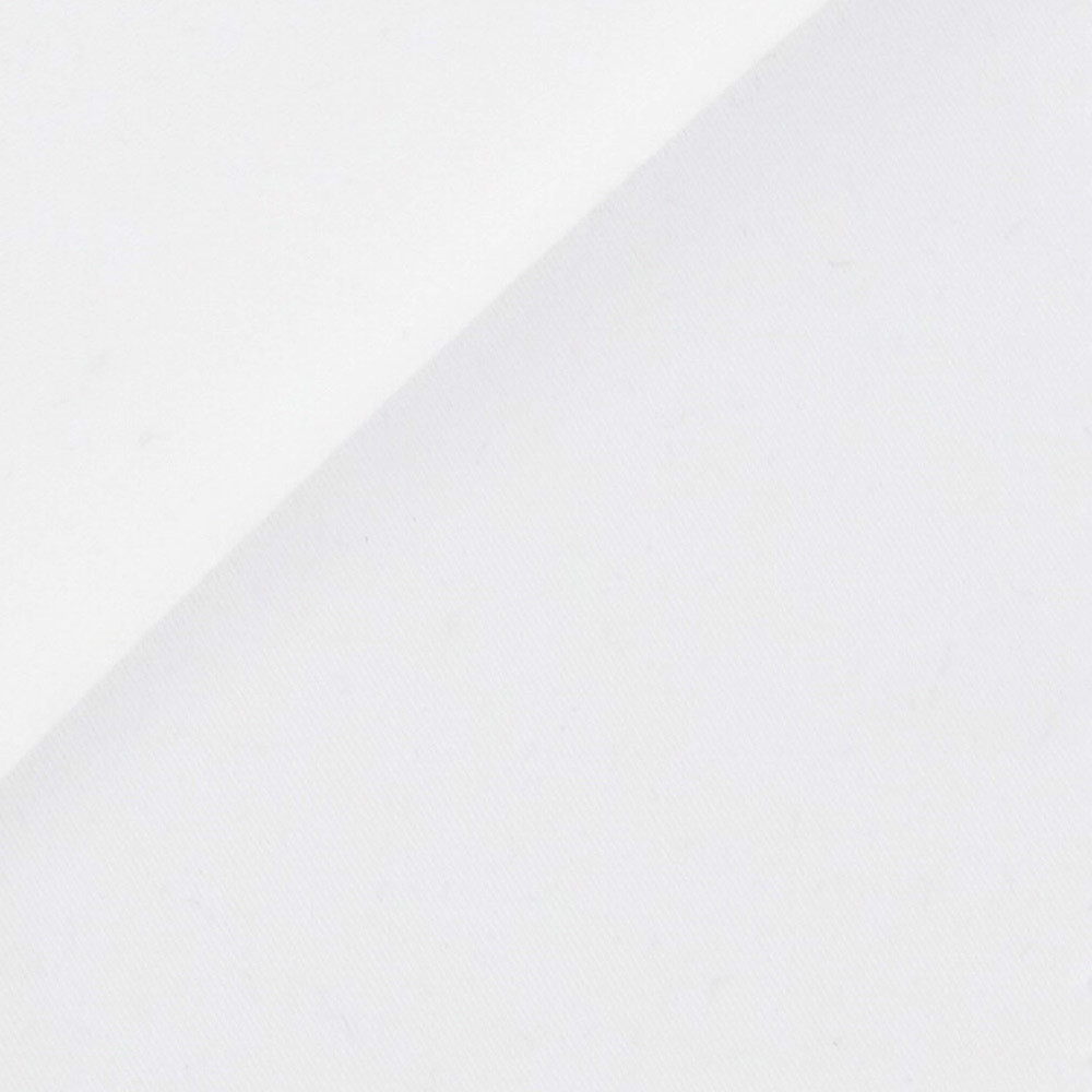 Twill Plain White