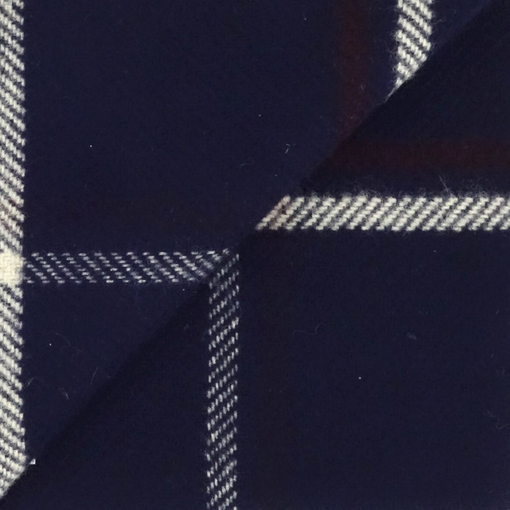 Flannel Check Pattern Blue