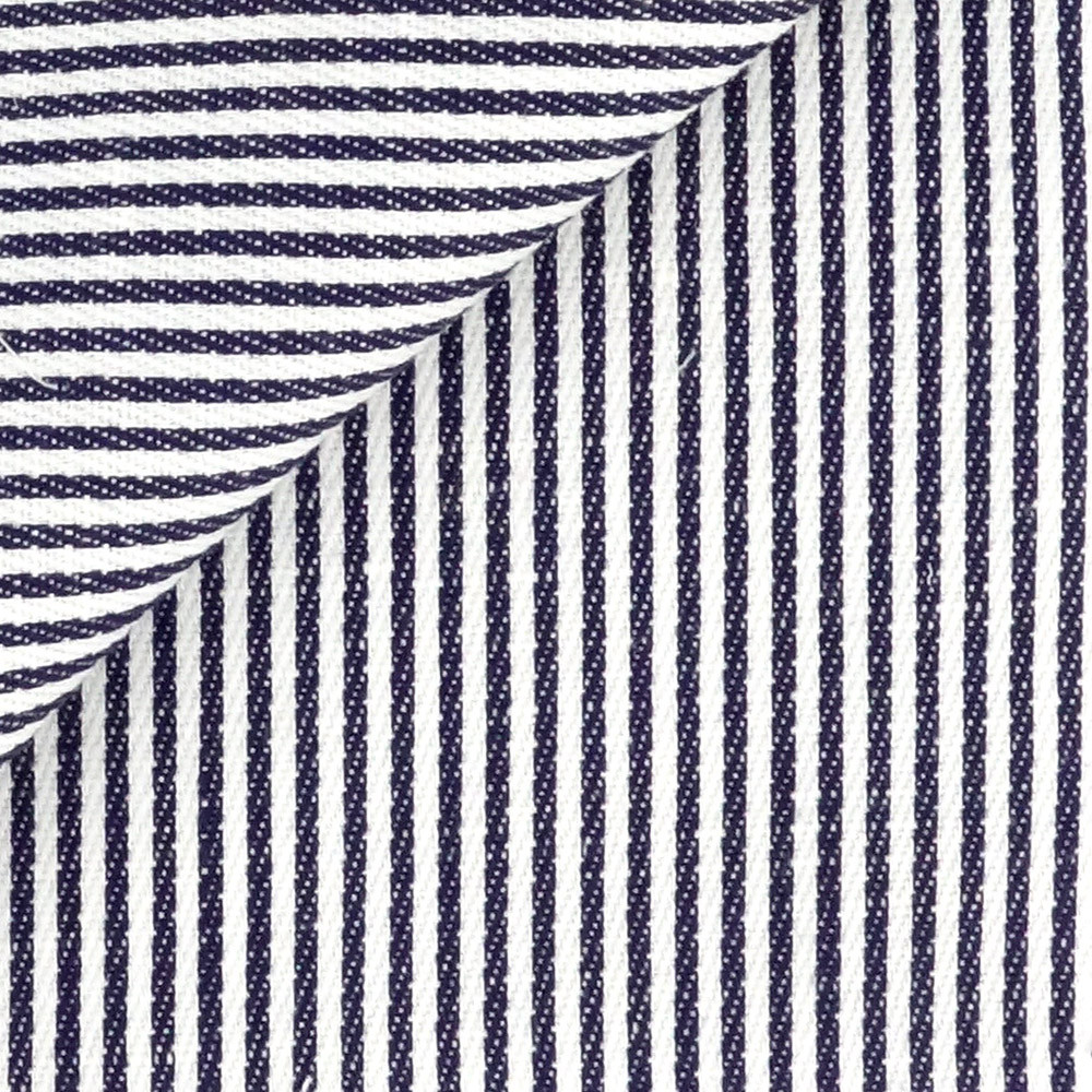 Linen Stripes Blue
