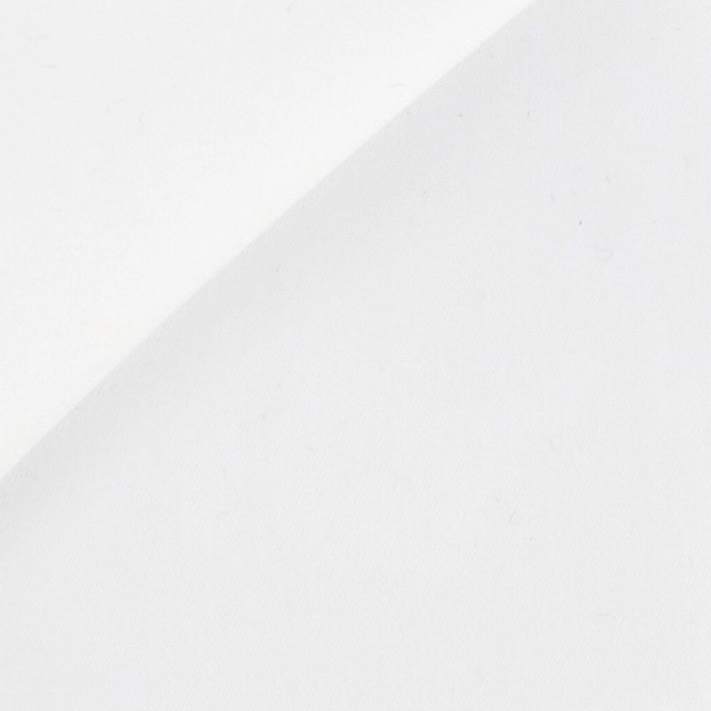 Twill Plain White