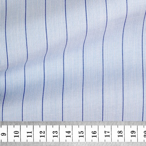 Poplin Stripes Blue