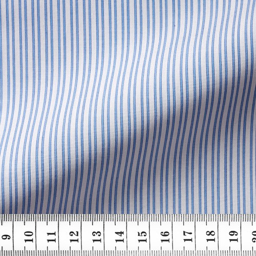 Poplin Stripes Blue