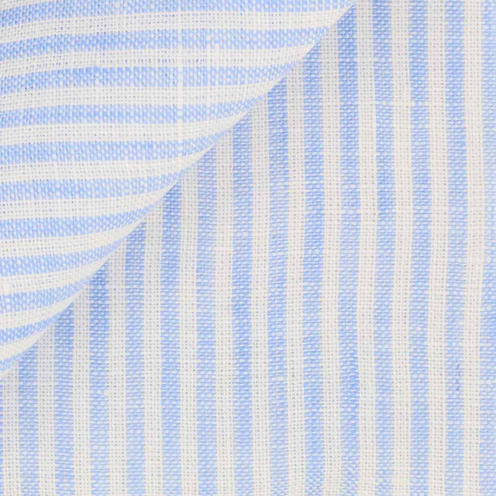Linen Stripes Blue