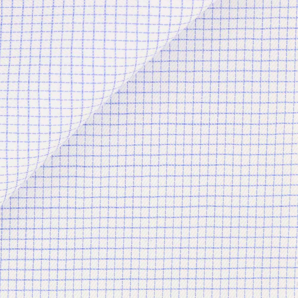 Twill Check Pattern Blue