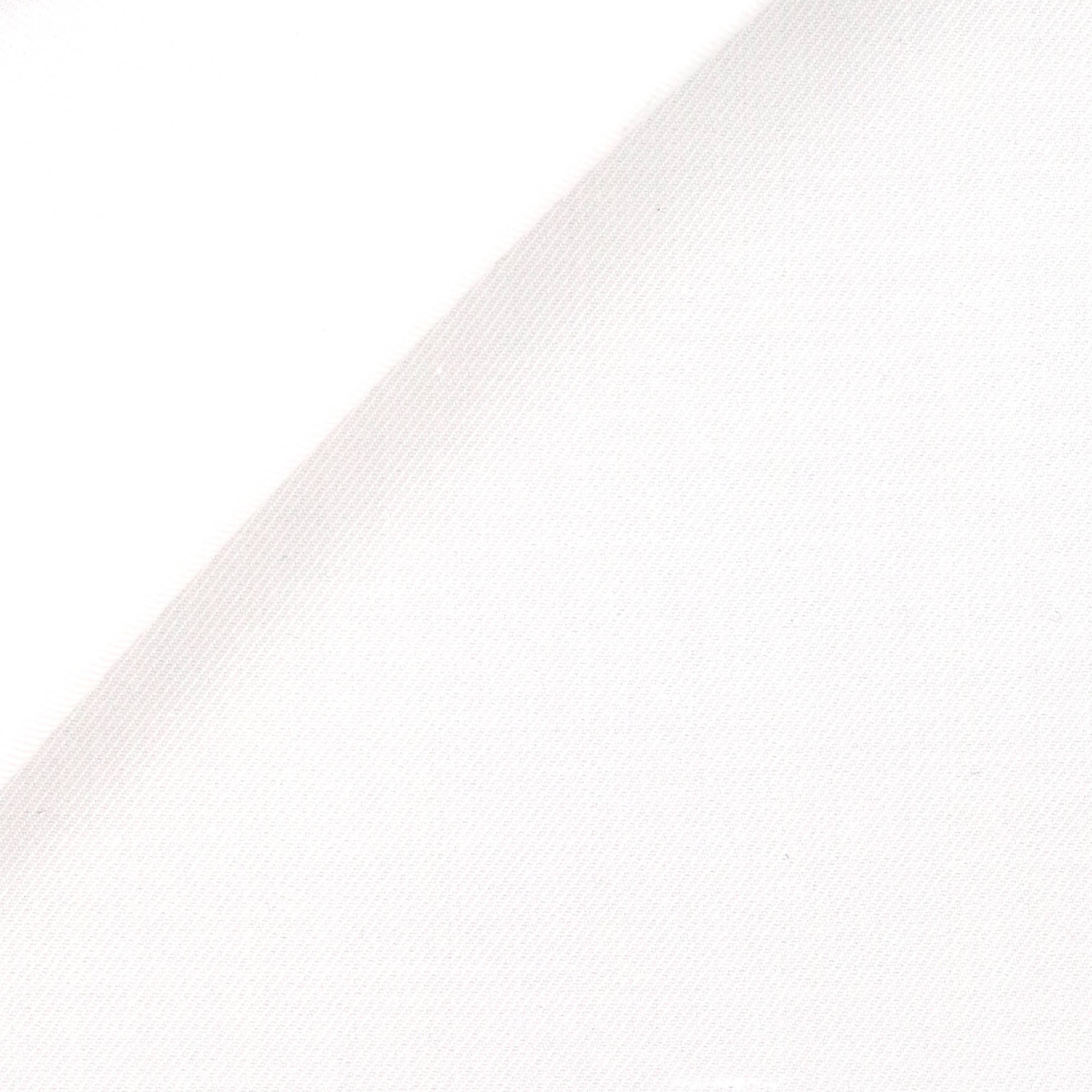 Twill Plain White