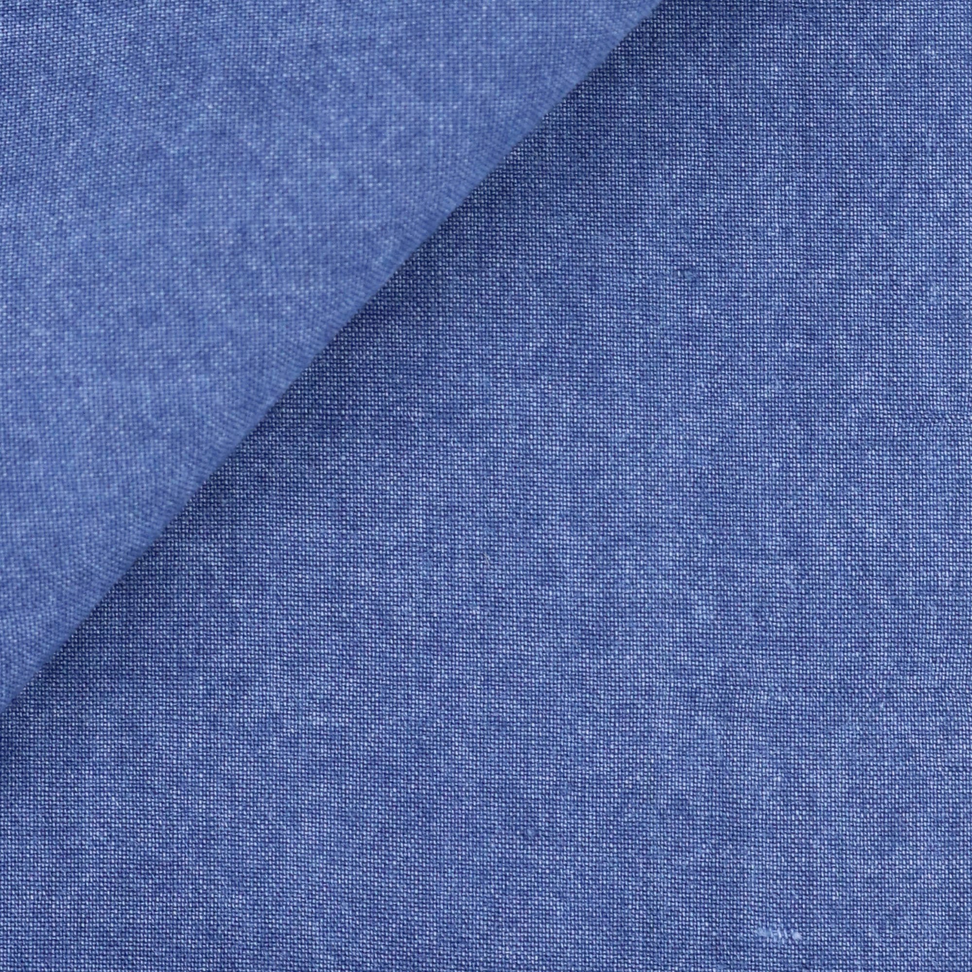 Poplin Plain Blue