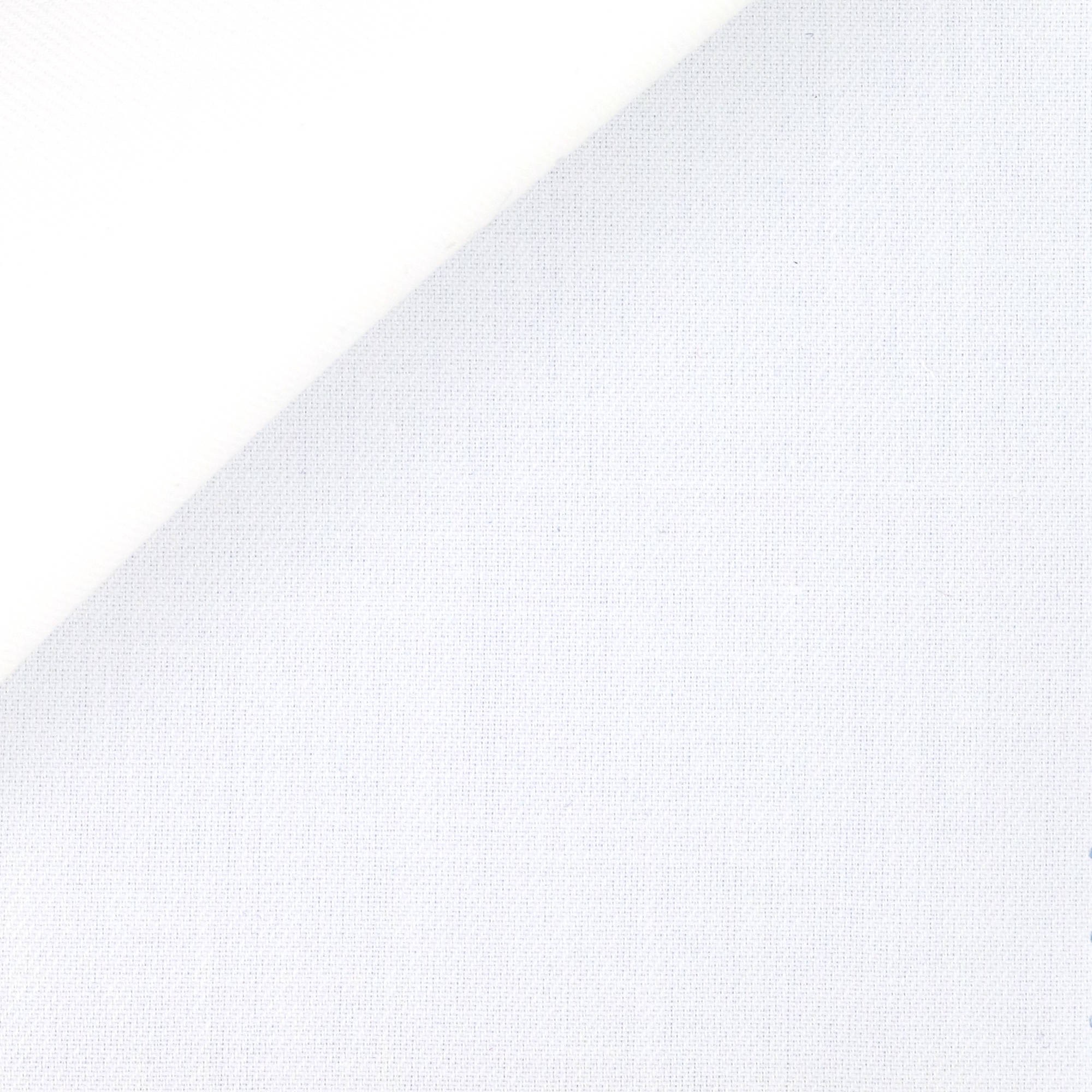 Twill Plain White