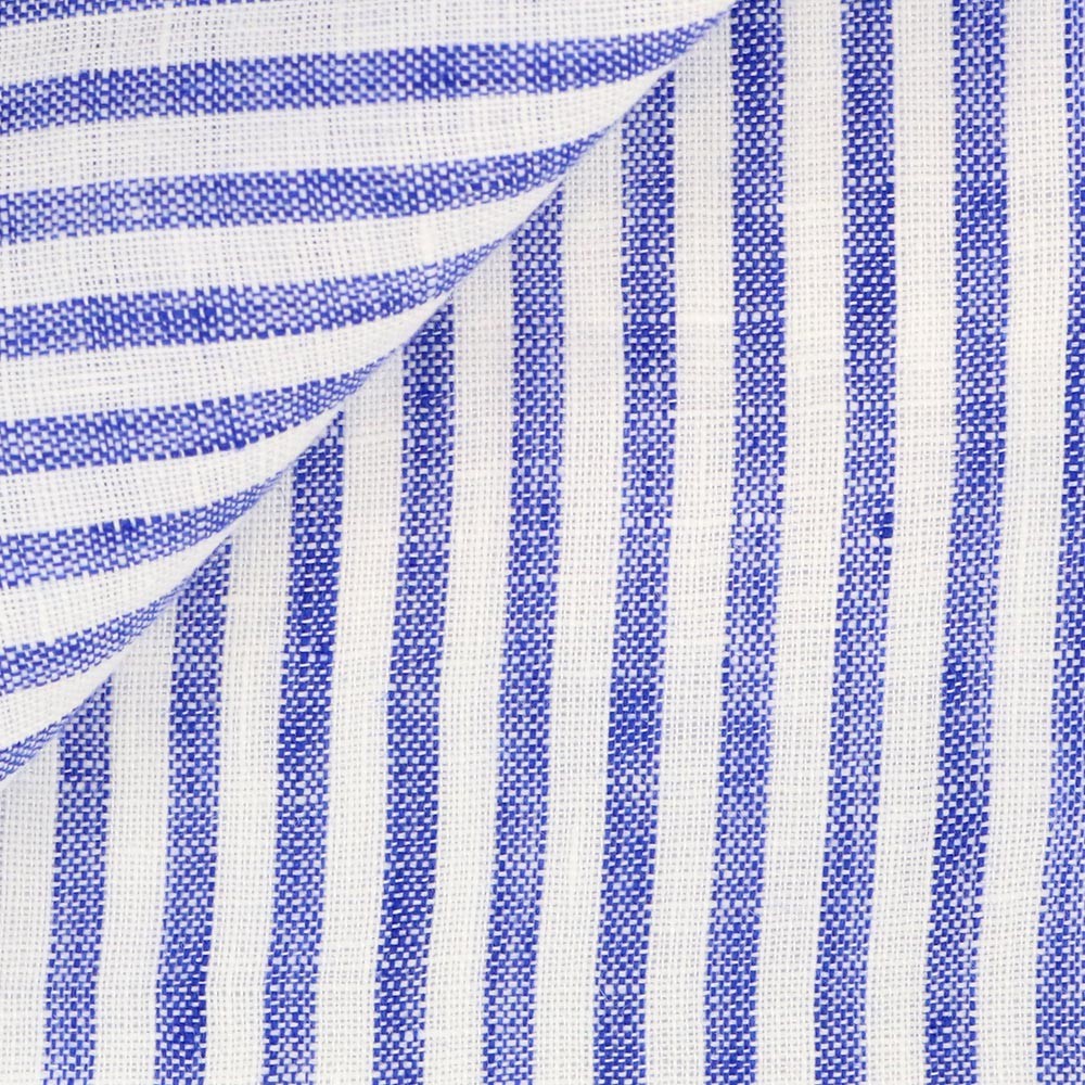 Linen Stripes Blue