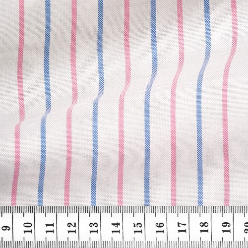 Oxford Stripes Pink Blue