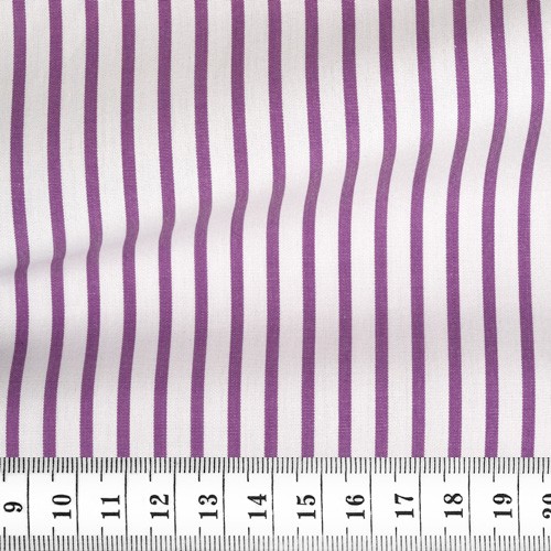 Poplin Stripes Purple