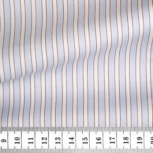 Twill Stripes Blue Black