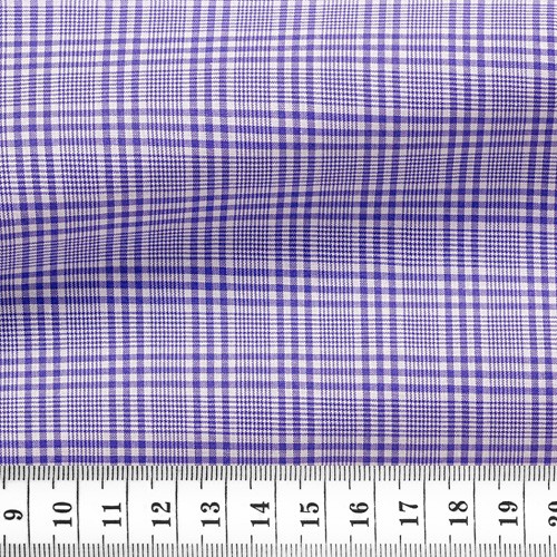 Poplin Check Pattern Mauve
