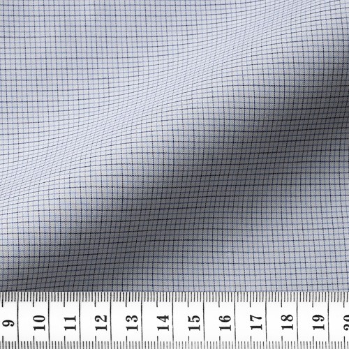 Twill Check Pattern Blue