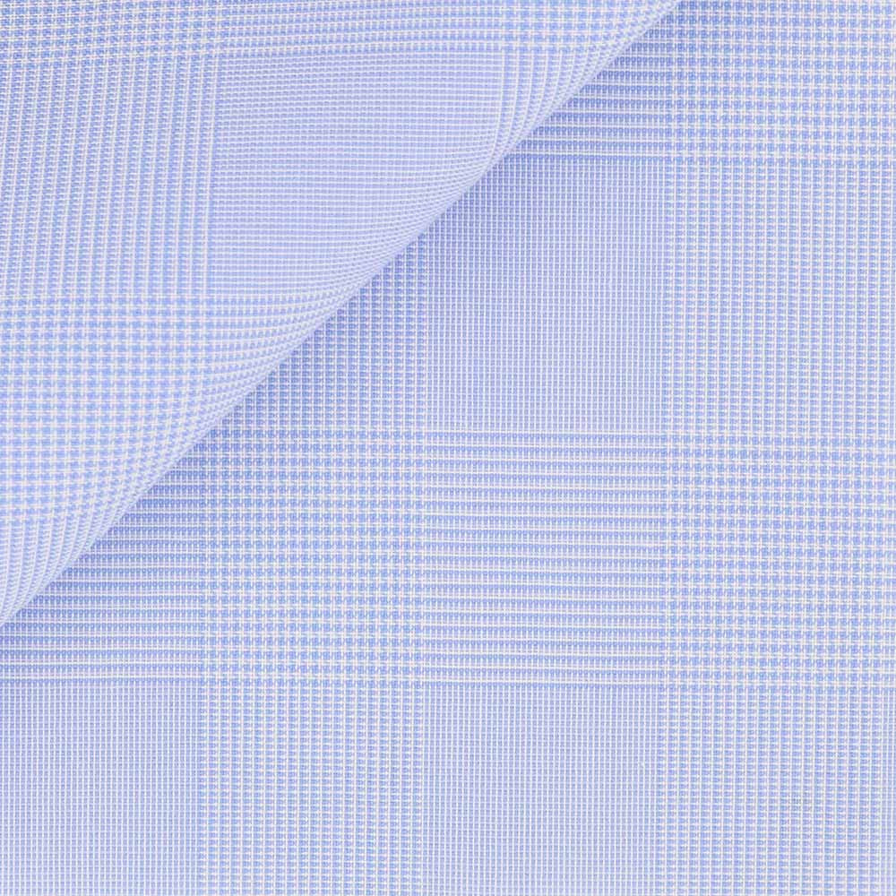 Poplin Check Pattern Blue