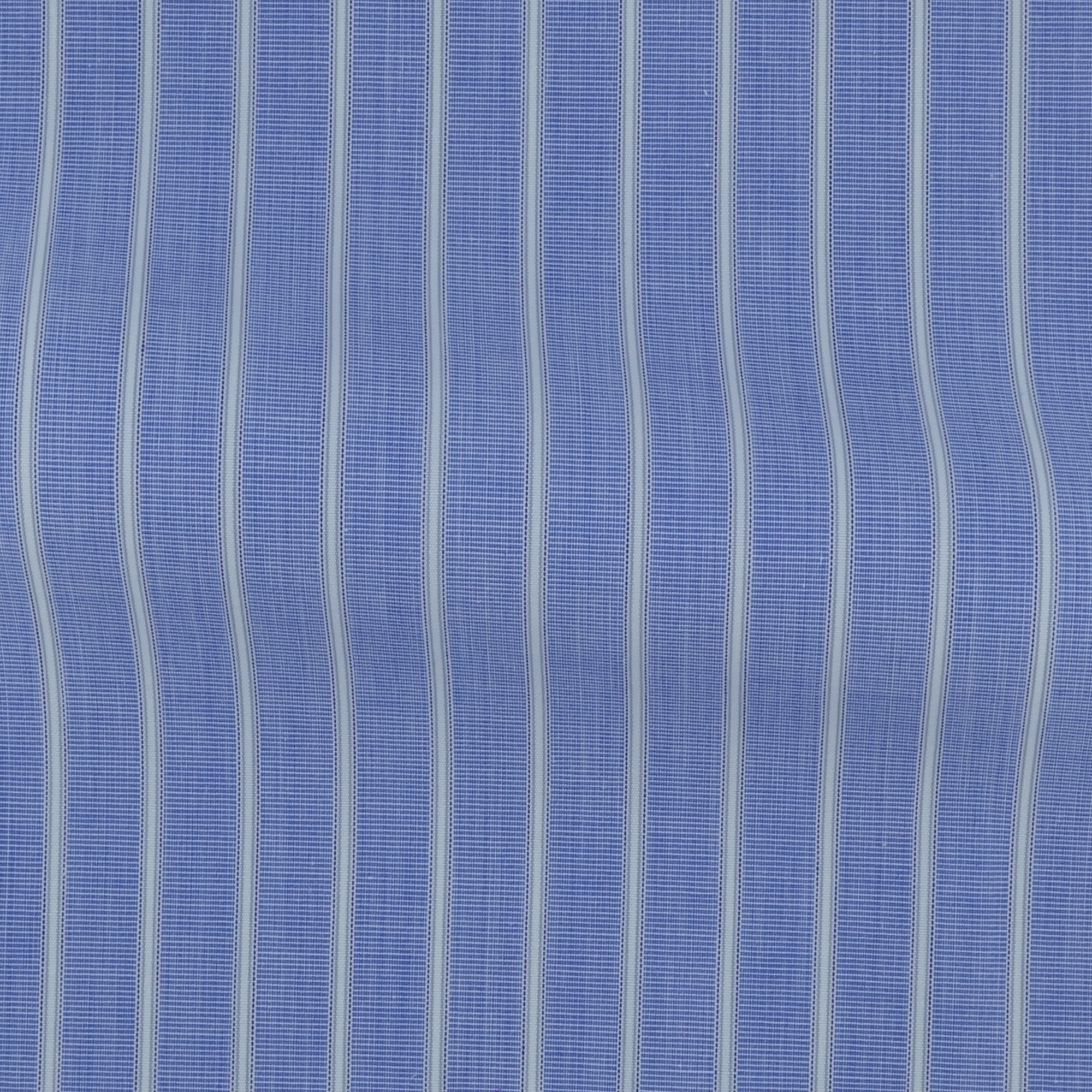 End on End Stripes Blue Grey