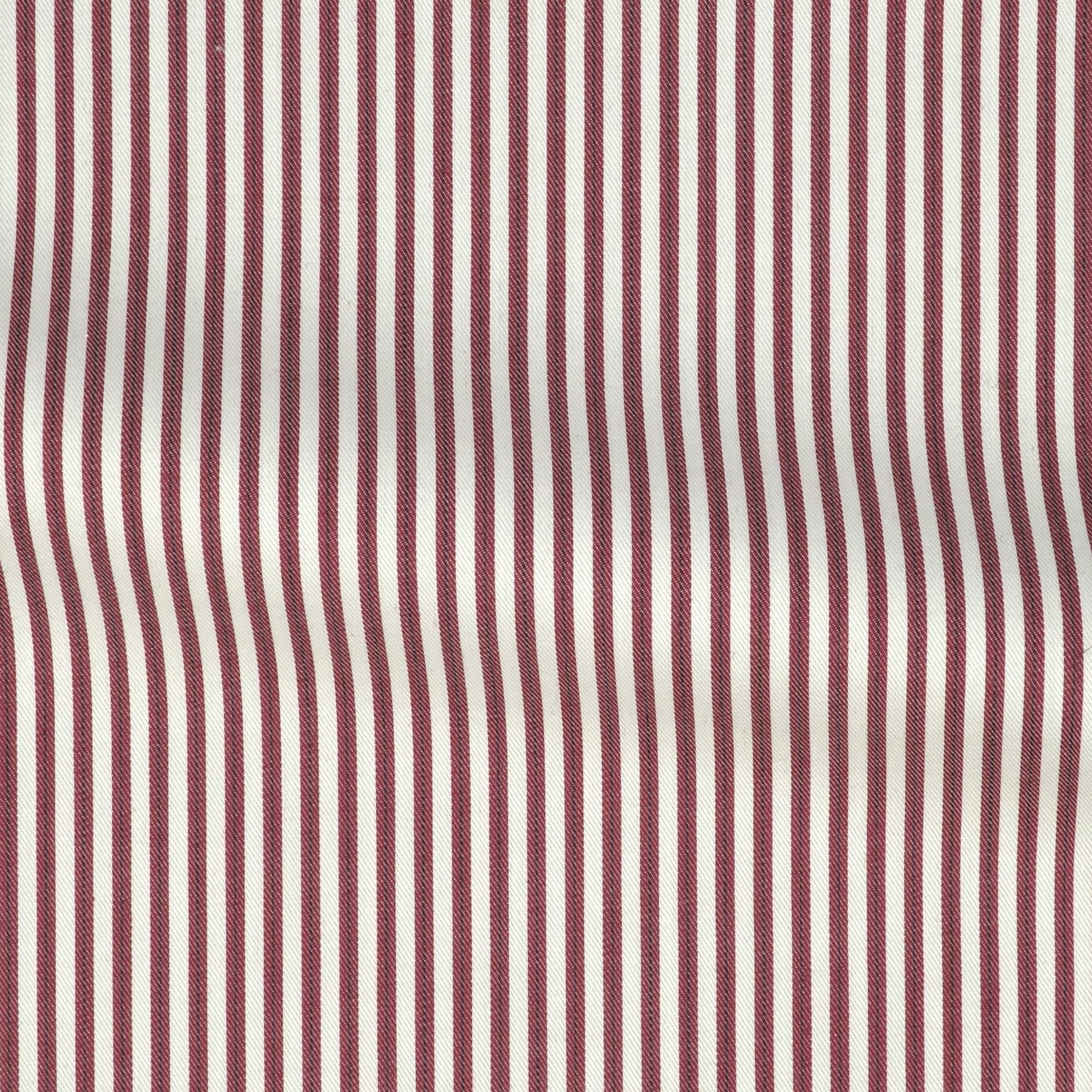 Twill Stripes Red Blue