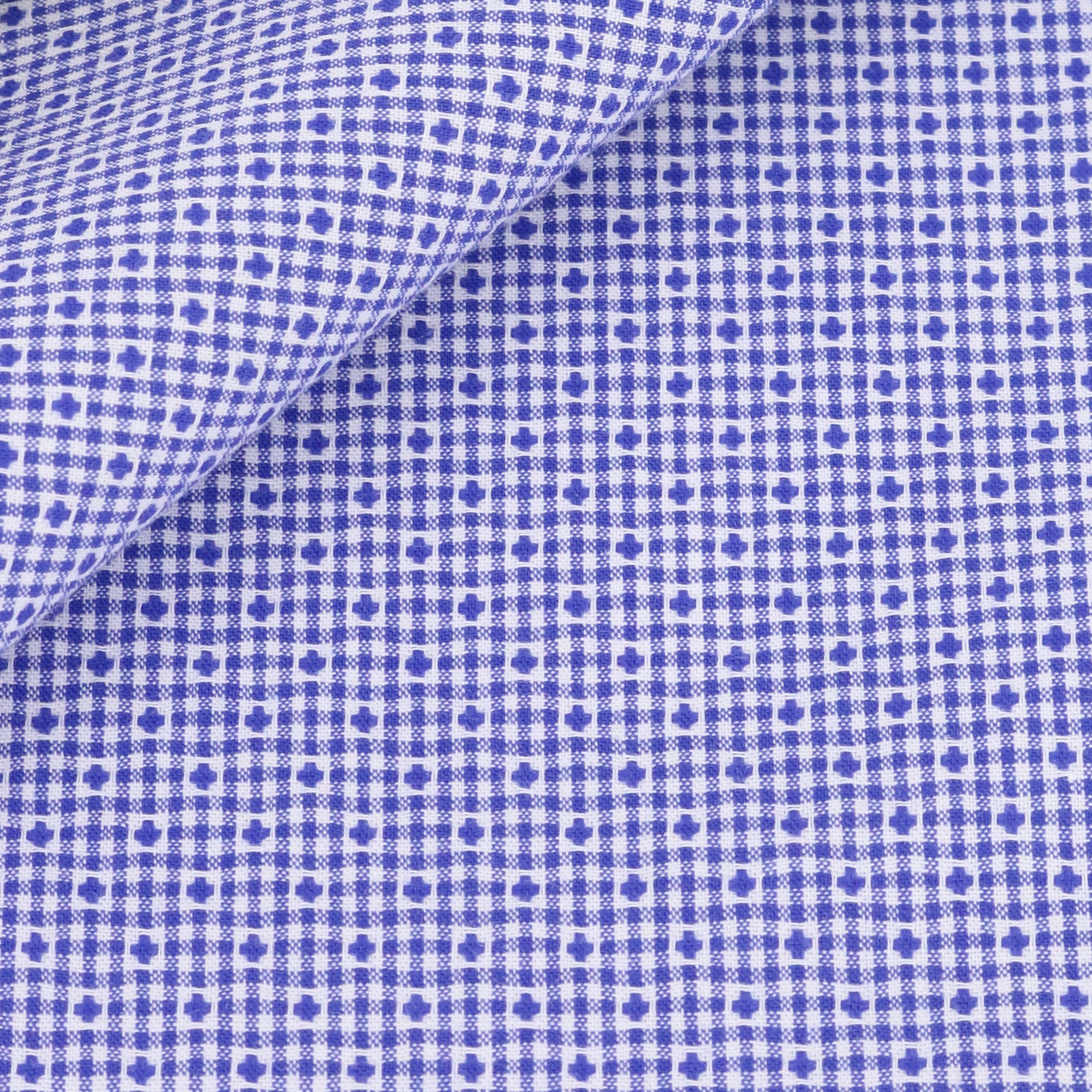 Poplin Pattern Blue