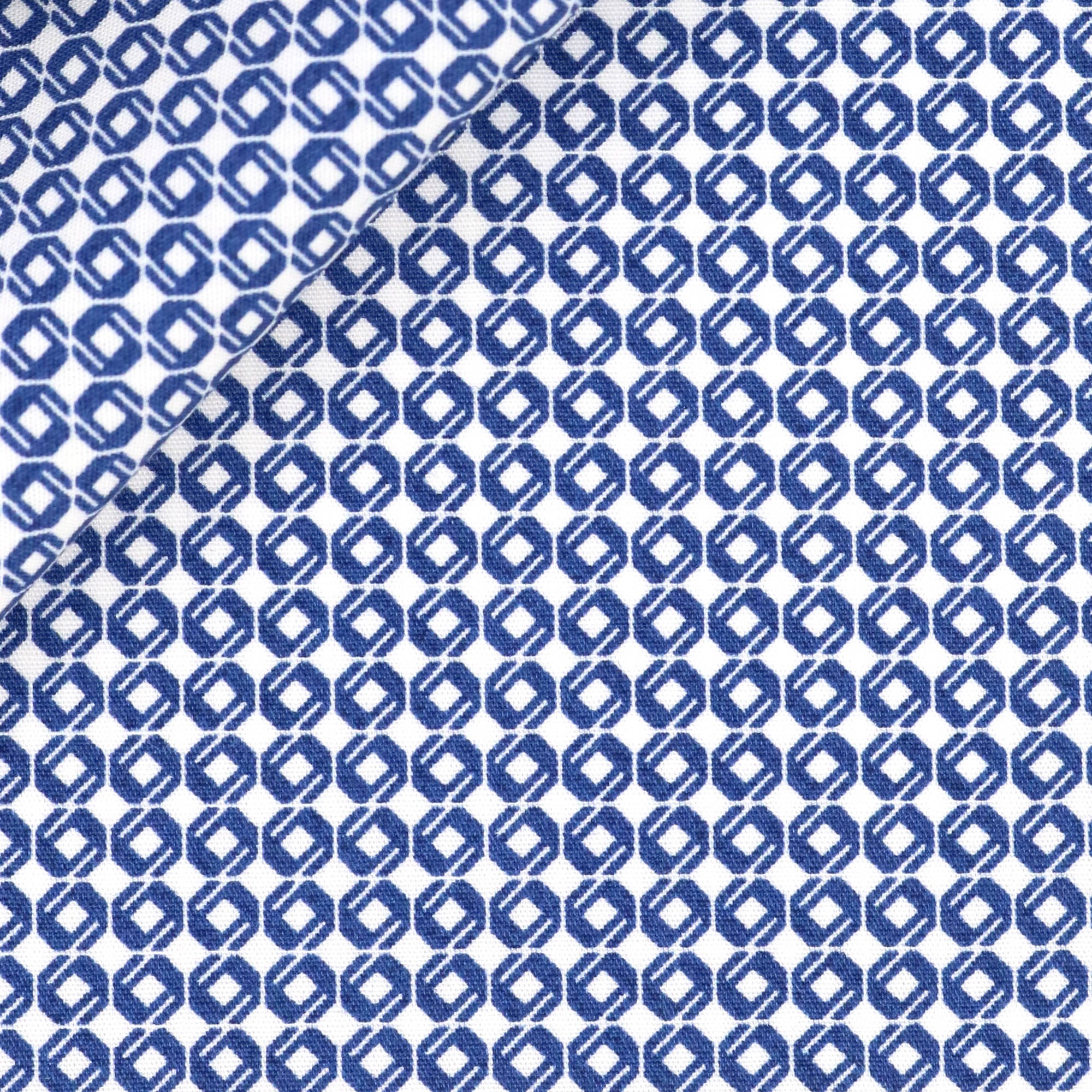 Poplin Pattern Blue
