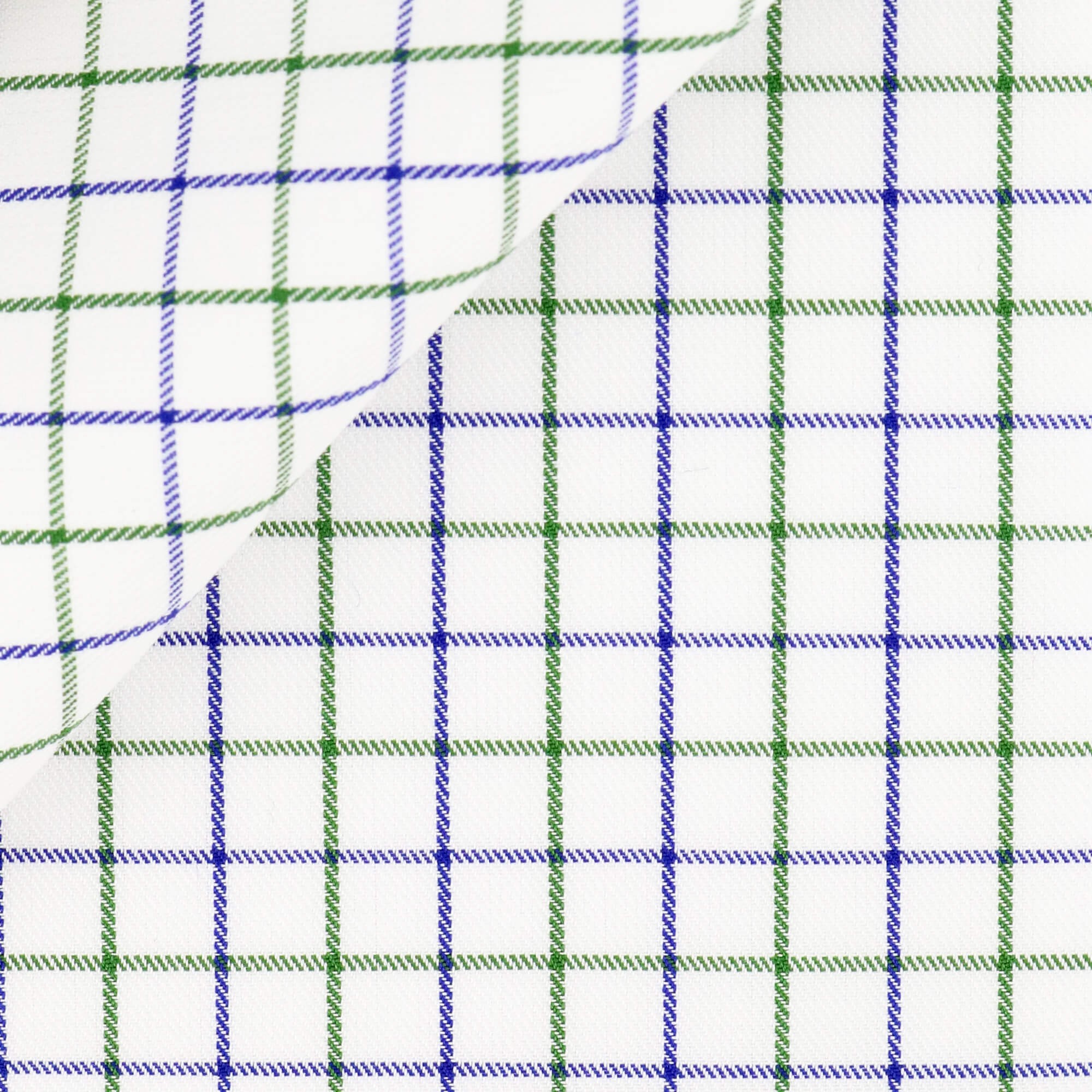 Twill Check Pattern Purple Green