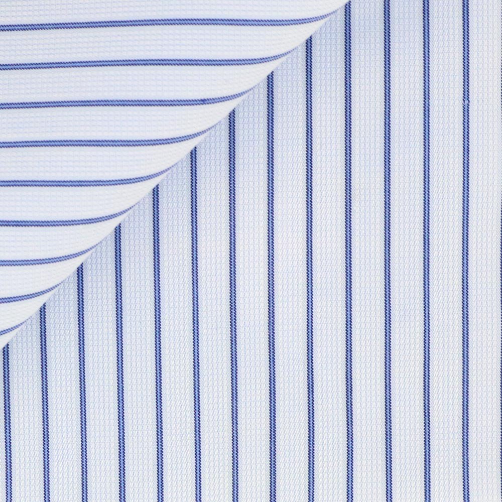 Poplin Stripes Blue