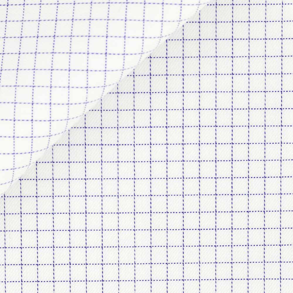 Twill Check Pattern Blue