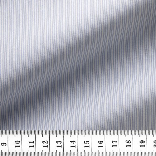 Poplin Stripes Blue