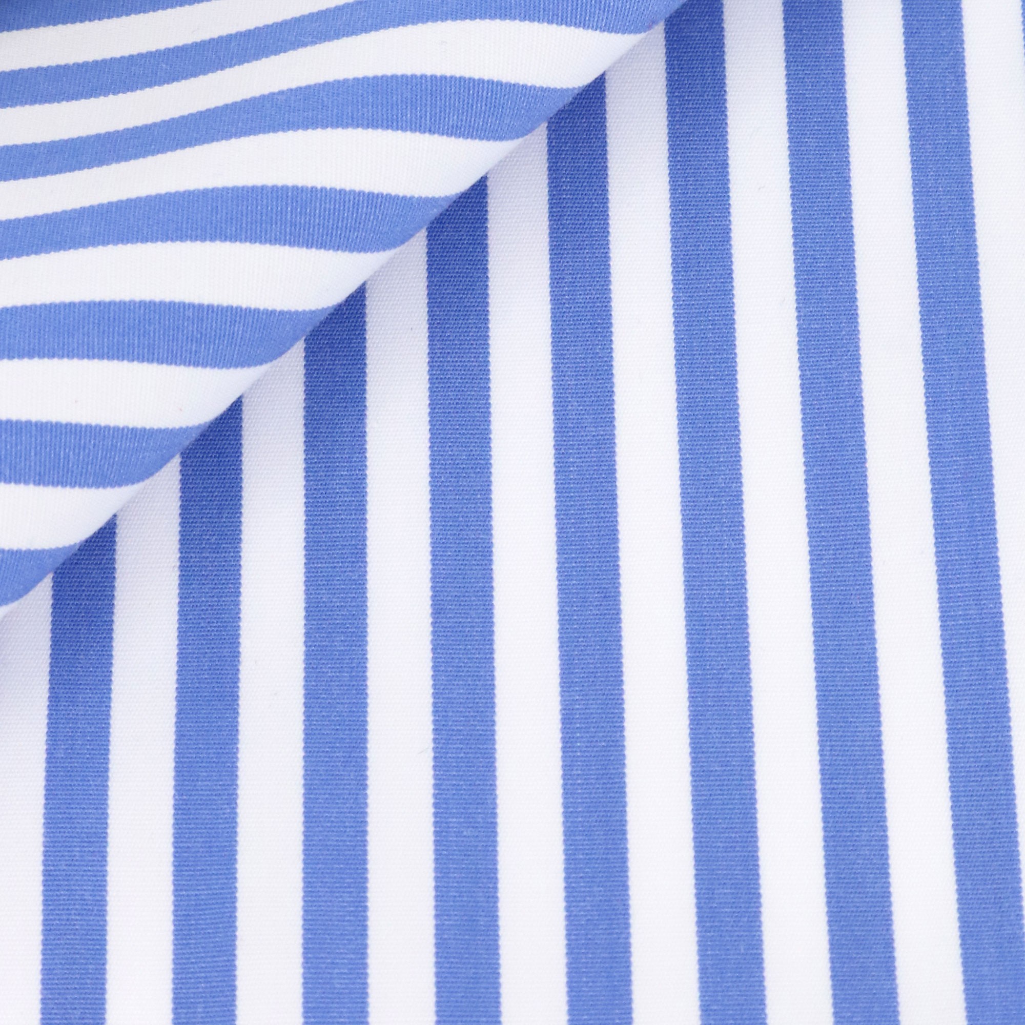 Poplin Stripes Blue