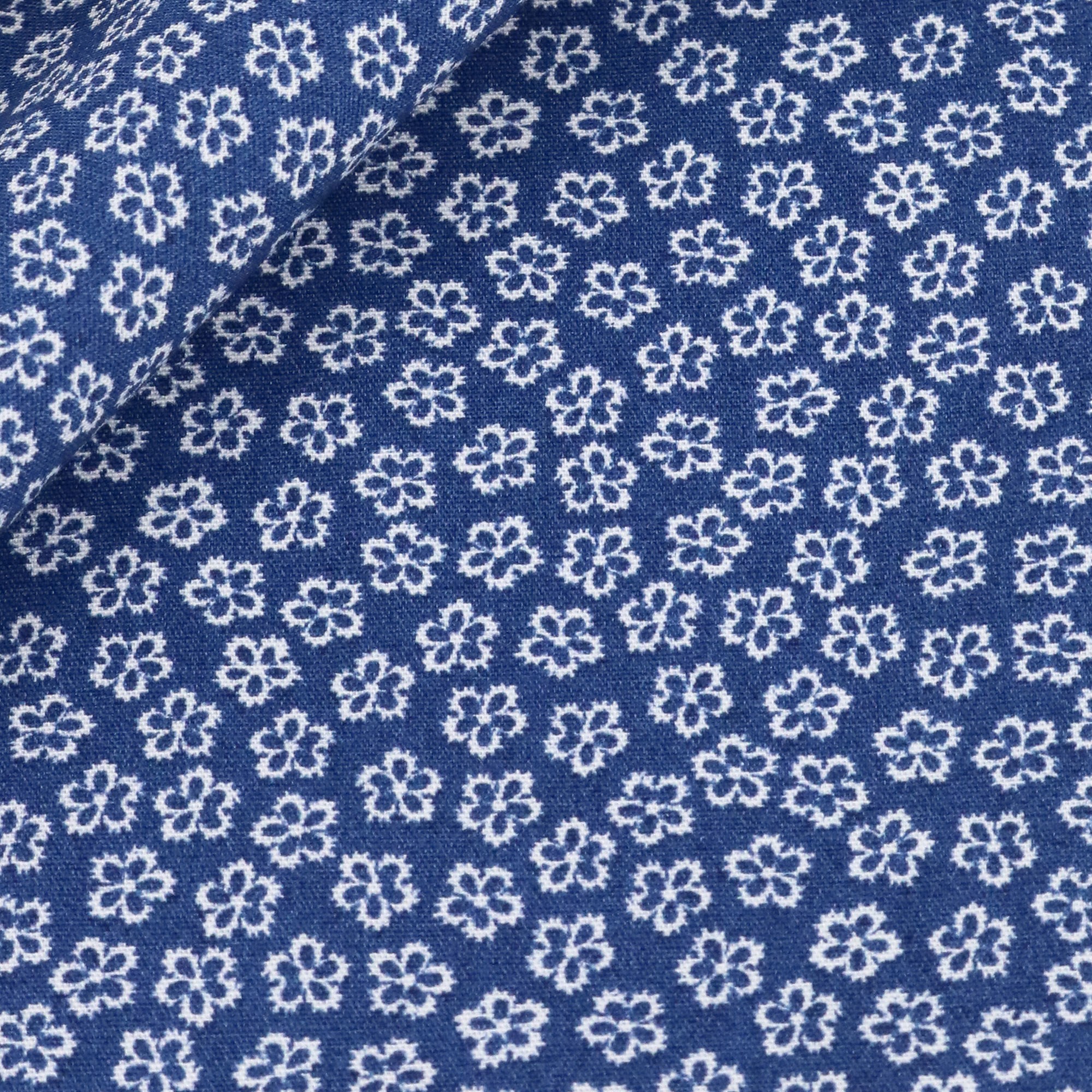 Poplin Pattern Blue