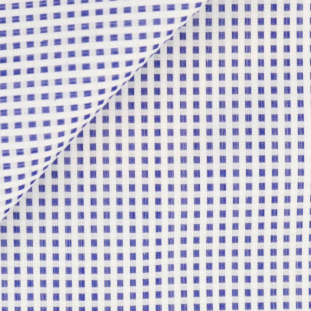 Mixed Check Pattern Blue