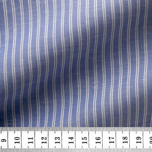 Linen Stripes Blue