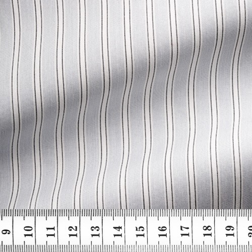 Poplin Stripes Grey