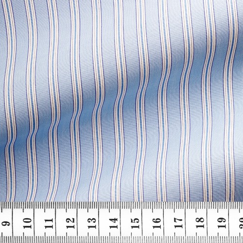 End on End Stripes Blue