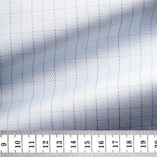 Herringbone Check Pattern Blue