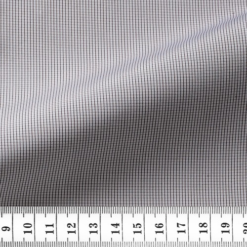 Poplin Check Pattern Grey