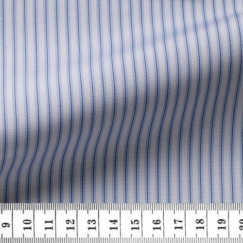 Poplin Stripes Blue