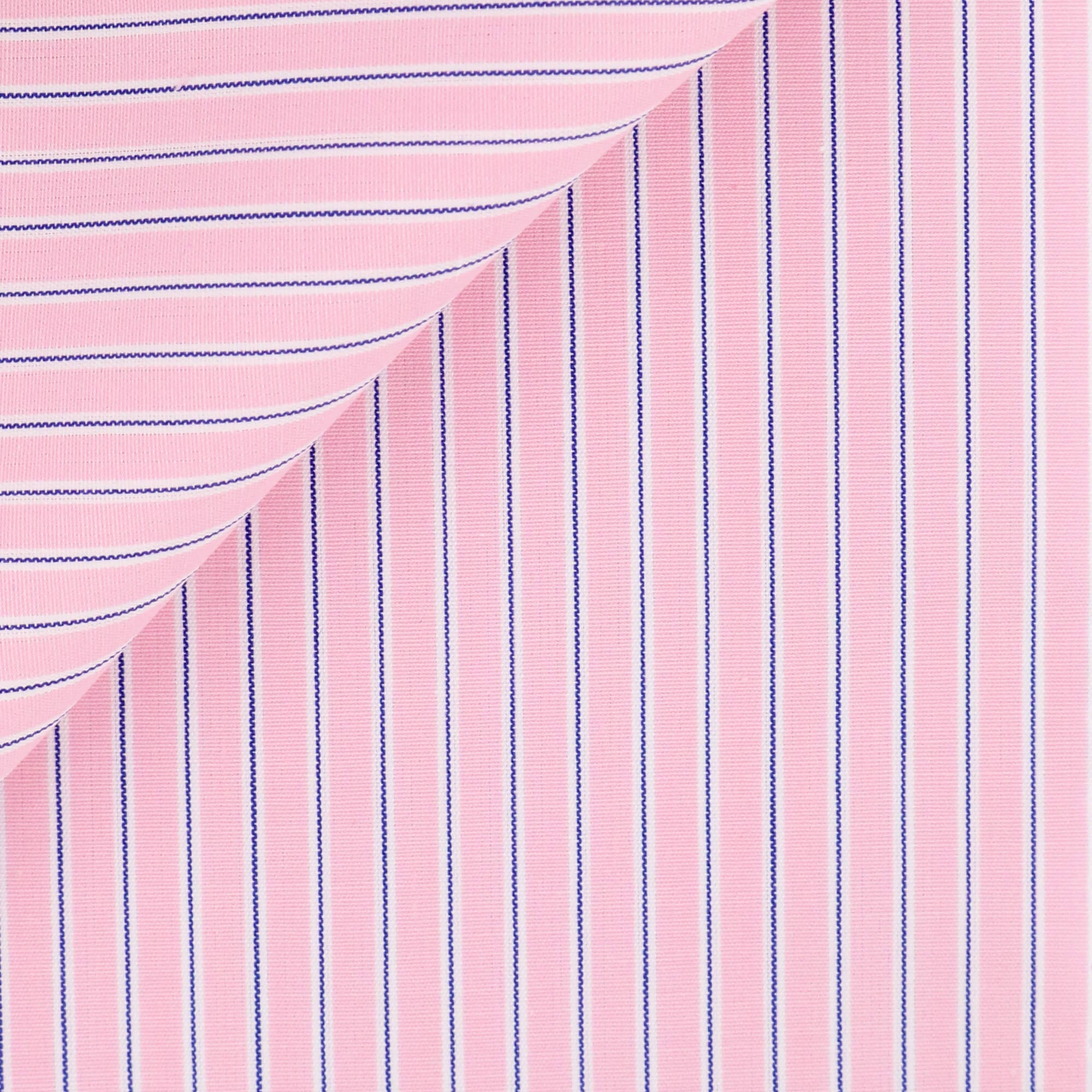 Poplin Stripes Pink Blue