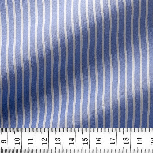 Poplin Stripes Blue