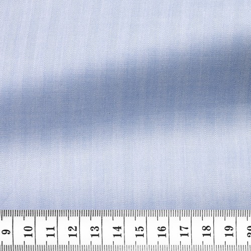 Herringbone Plain Blue