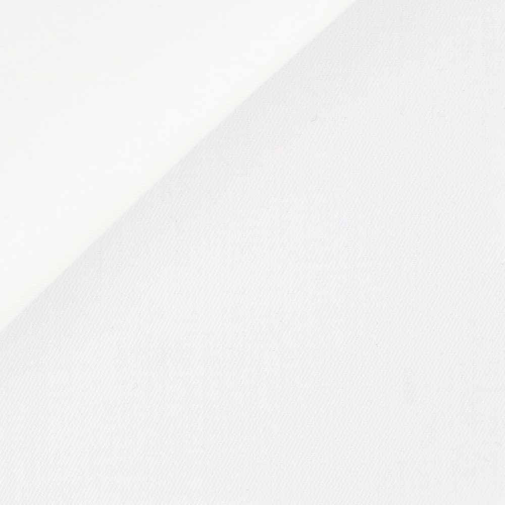 Twill Plain White
