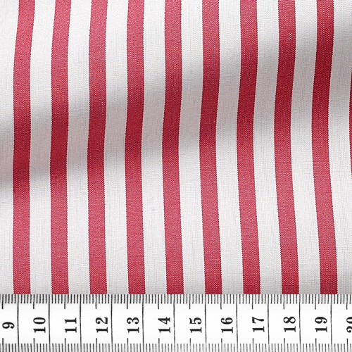 Poplin Stripes Red