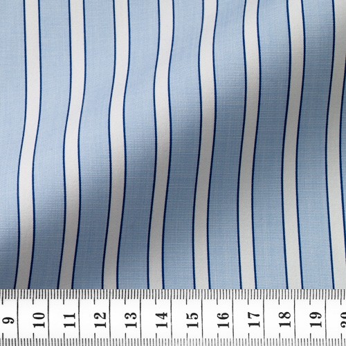 End on End Stripes Blue