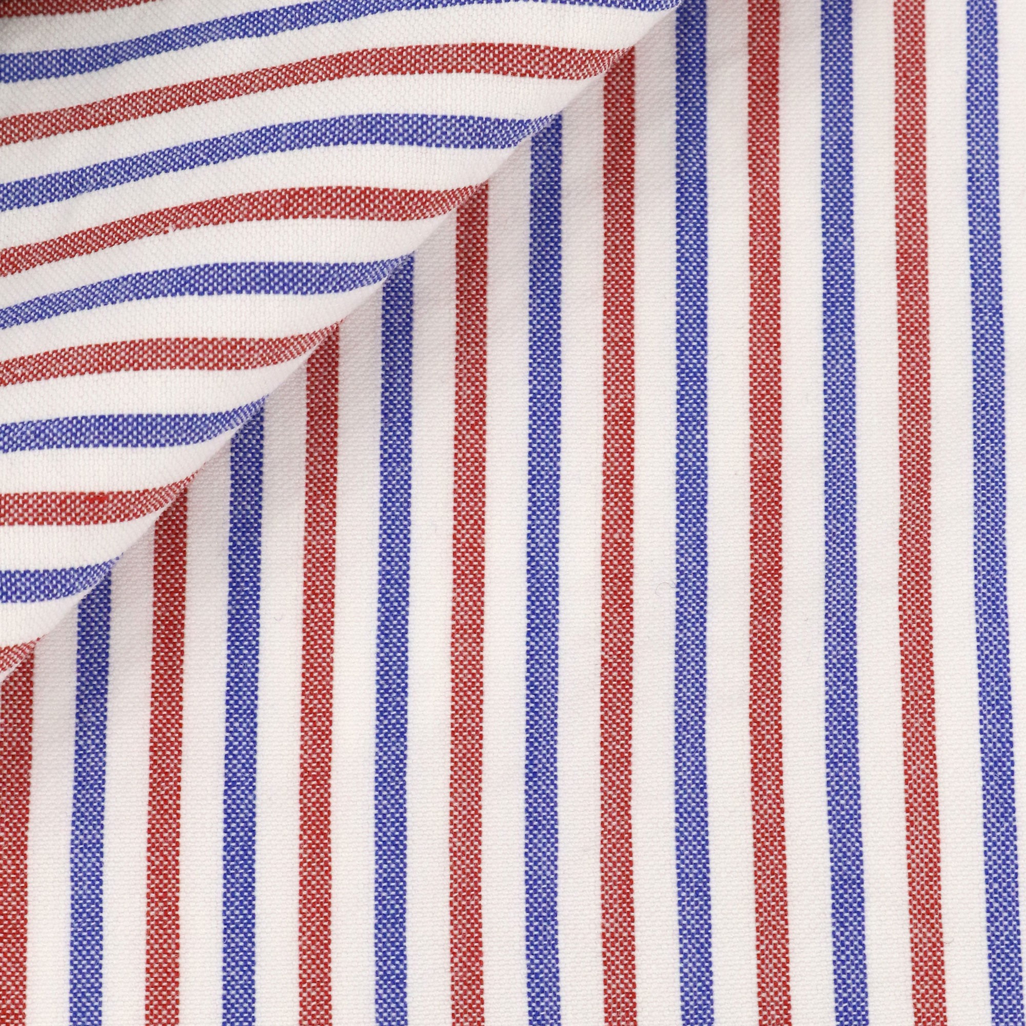 Oxford Stripes Blue Red