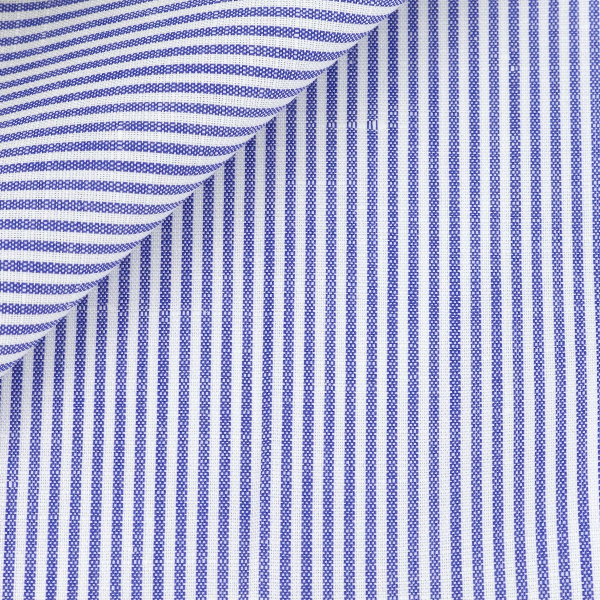 Linen Stripes Blue