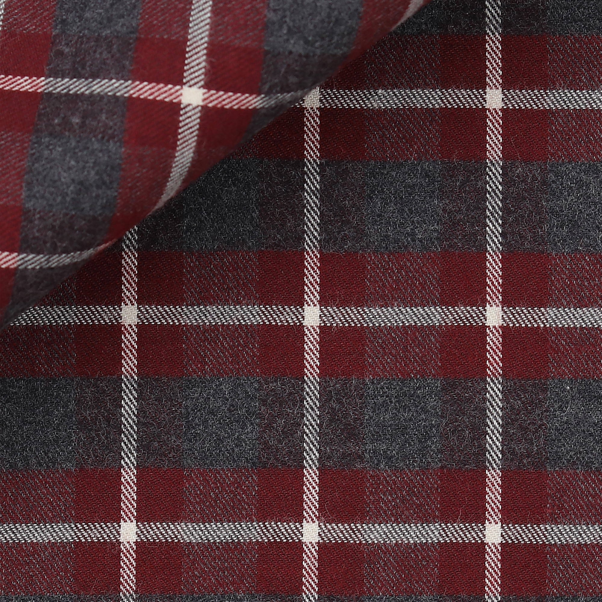 Twill Check Pattern Grey