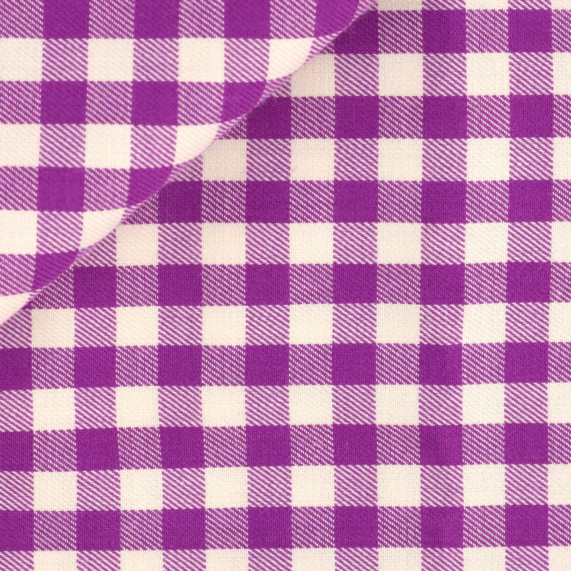 Twill Check Pattern Mauve
