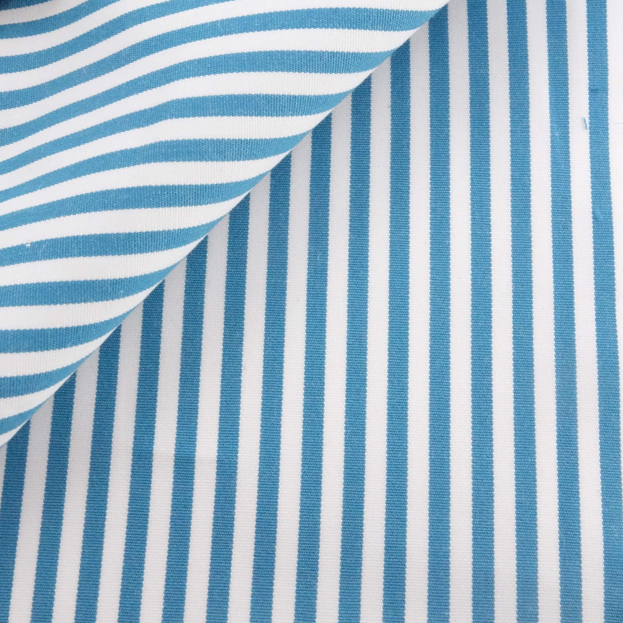 Poplin Stripes Blue