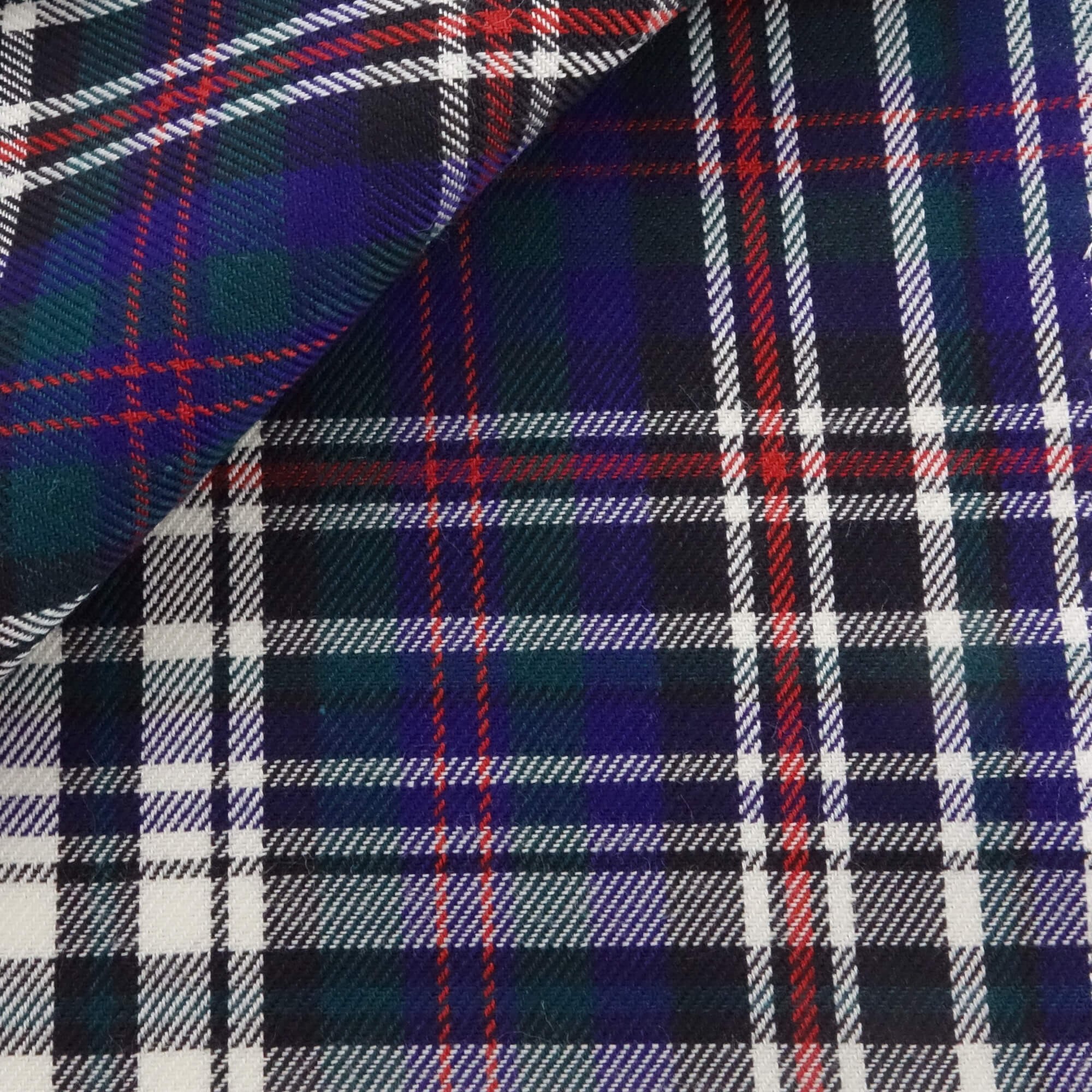 Twill Check Pattern Blue Red